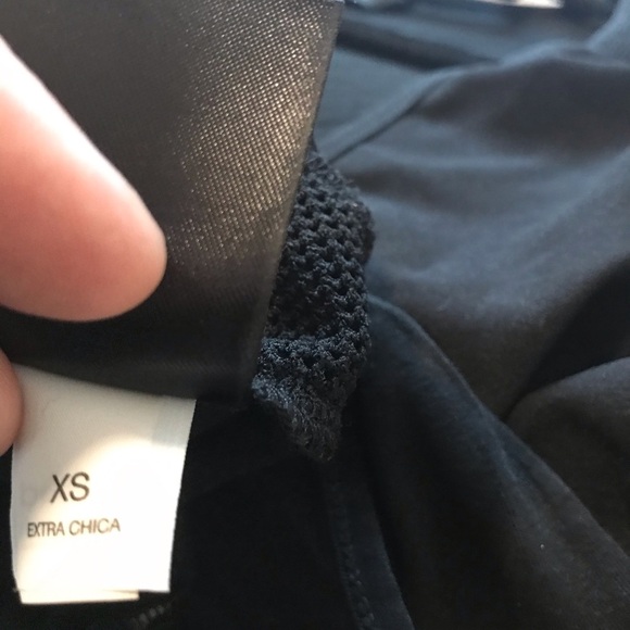 - Bebe black bodysuit with mesh - Picture 5 of 7